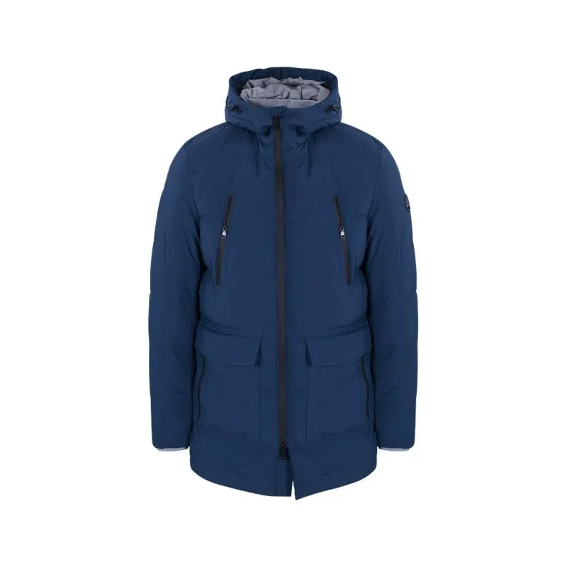 CHAQUETA TIPO PARKA AZUL MEDIO CN