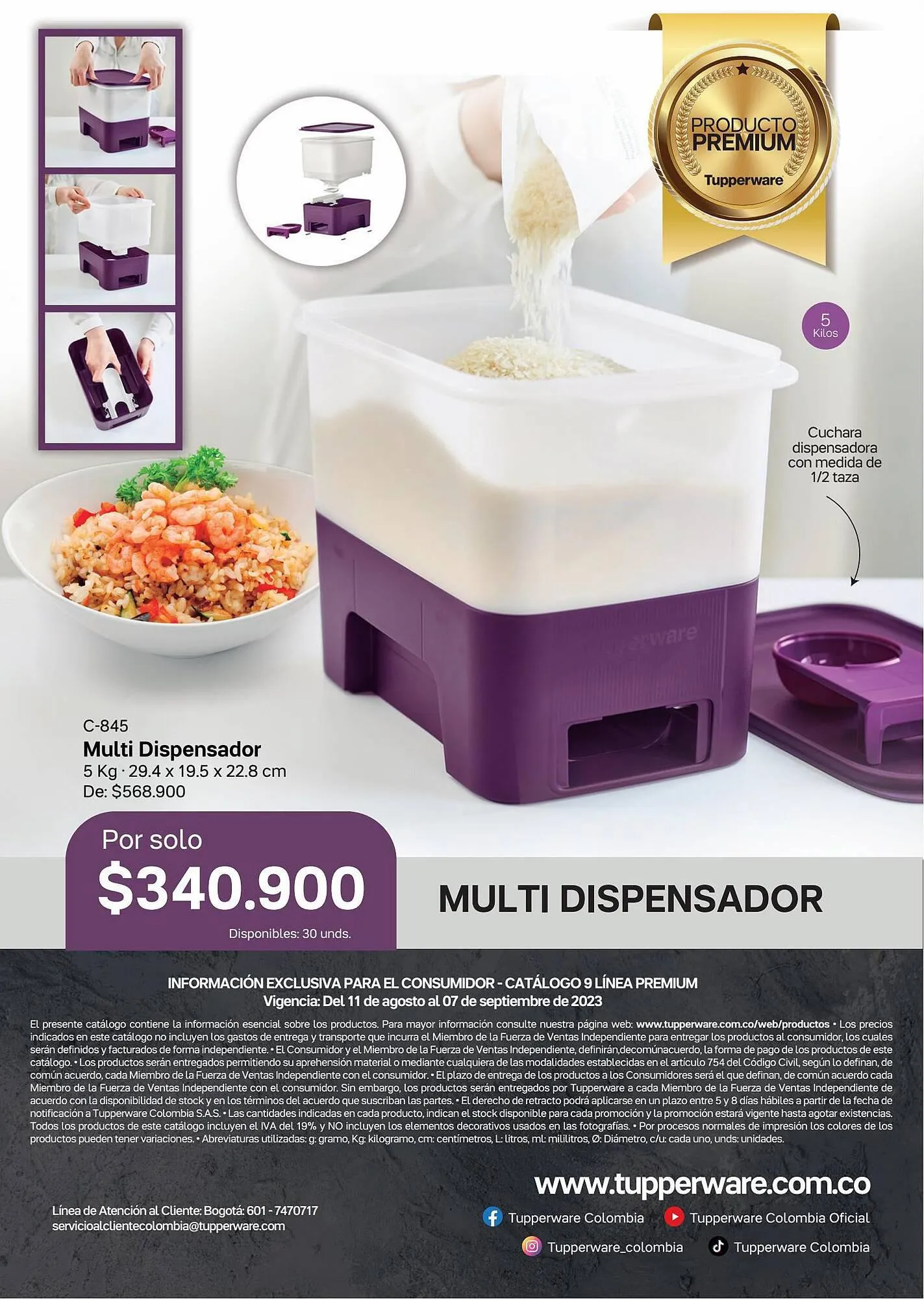 Catalogo de Catálogo Tupperware 11 de agosto al 7 de septiembre 2023 - Pag 6