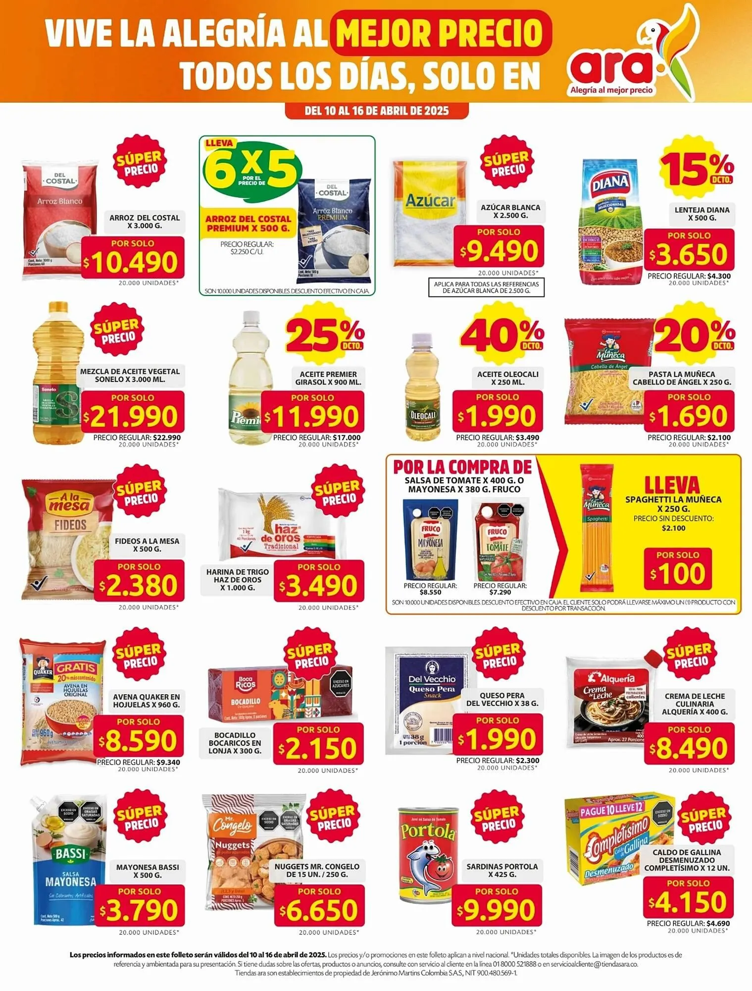 Catalogo de Catálogo Ara 10 de abril al 17 de abril 2025 - Pag 2
