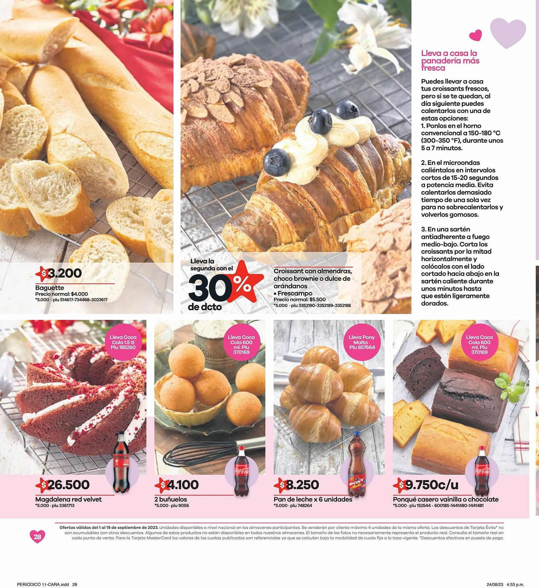 Catalogo de Catálogo Éxito 1 de septiembre al 19 de septiembre 2023 - Pag 28