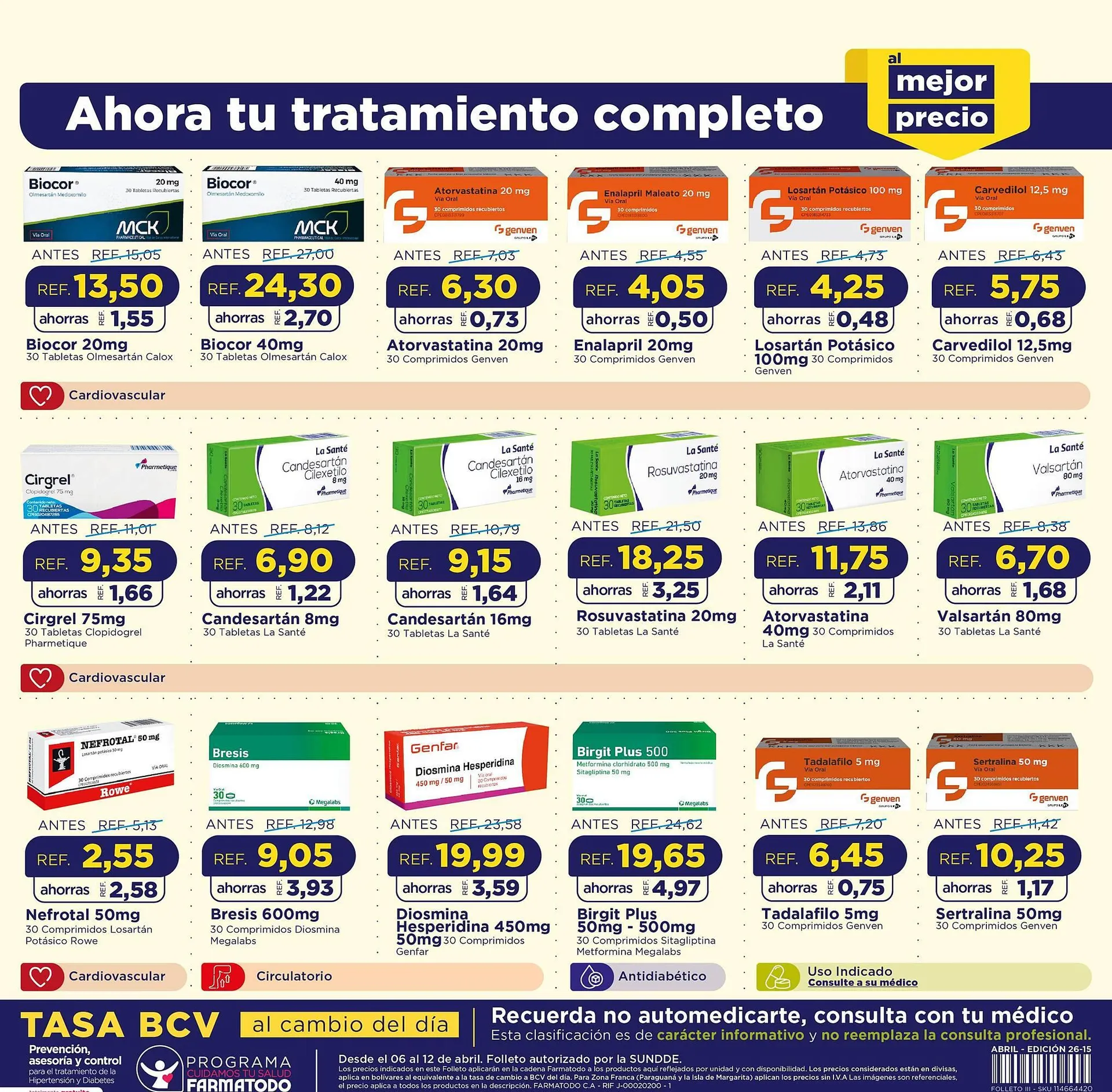 Catalogo de Catálogo FarmaTodo 6 de abril al 12 de abril 2026 - Pag 12