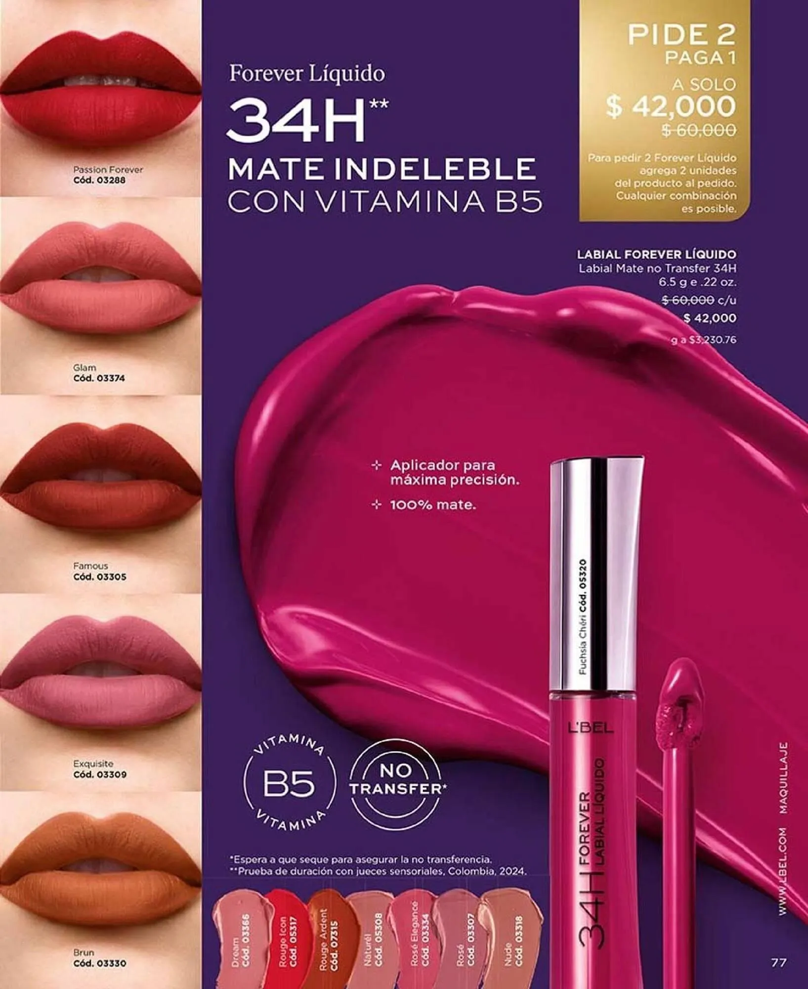 Catalogo de Catálogo L'bel 25 de marzo al 30 de abril 2025 - Pag 77