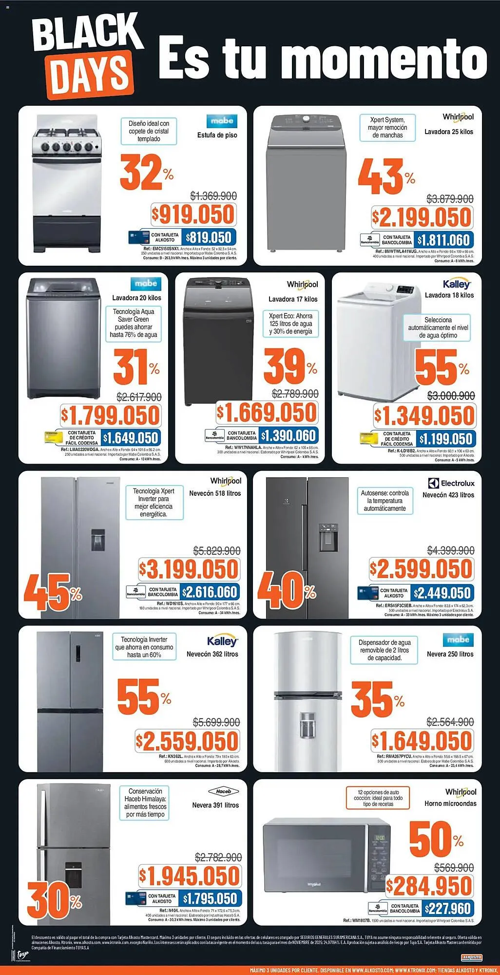 Catalogo de Catálogo Alkosto 20 de noviembre al 29 de noviembre 2025 - Pag 2