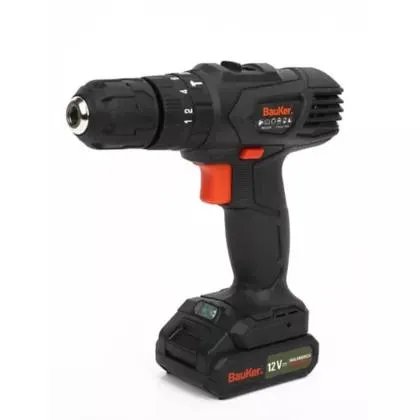 Taladro Percutor 3/8-pulg 12V 1.3Ah I-L Bauker