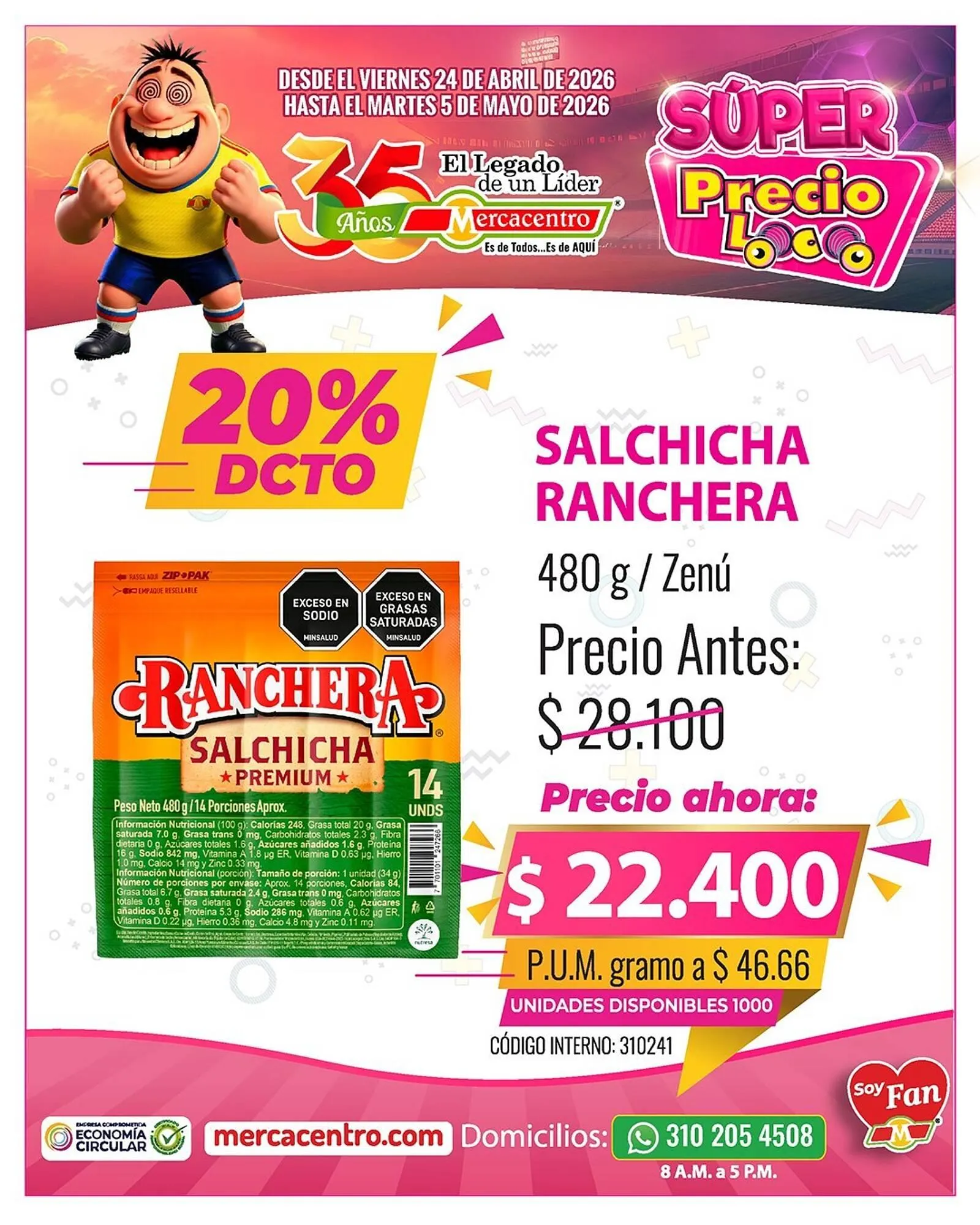 Catalogo de Catálogo MercaCentro 24 de abril al 5 de mayo 2026 - Pag 2
