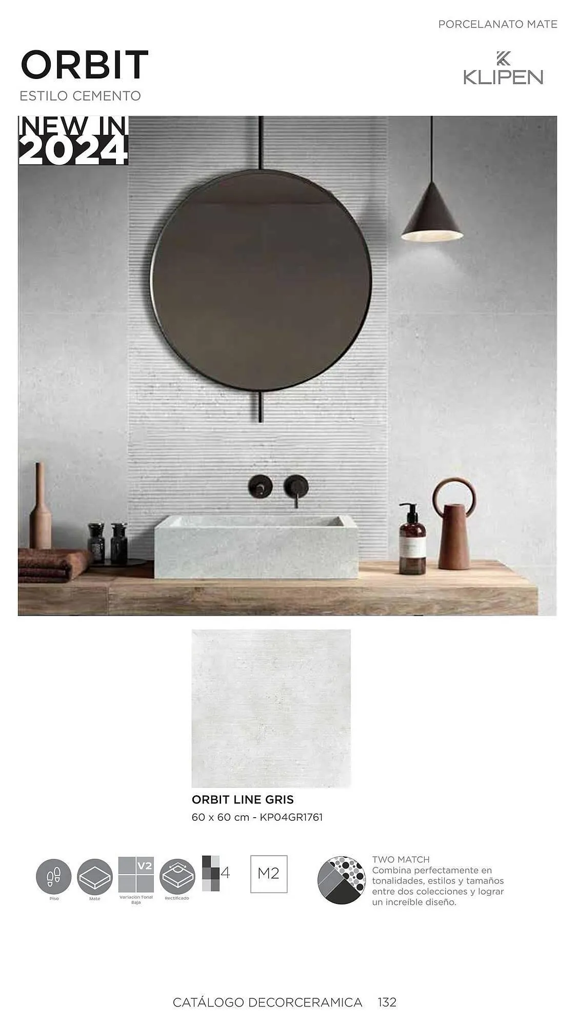 Catalogo de Catálogo Decorceramica 6 de noviembre al 6 de mayo 2025 - Pag 132