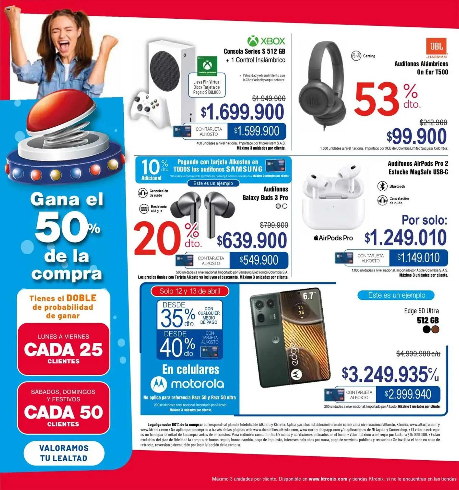 Catalogo de Catálogo Ktronix 13 de abril al 18 de abril 2025 - Pag 4