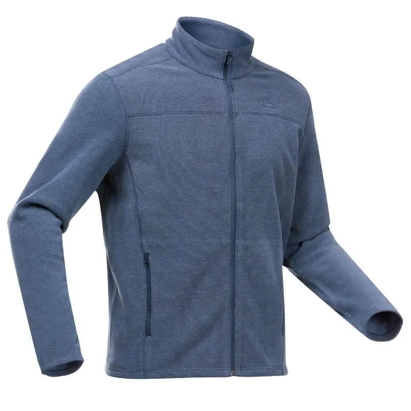 Saco polar para senderismo hombre MH120 - Quechua - Azul petróleo