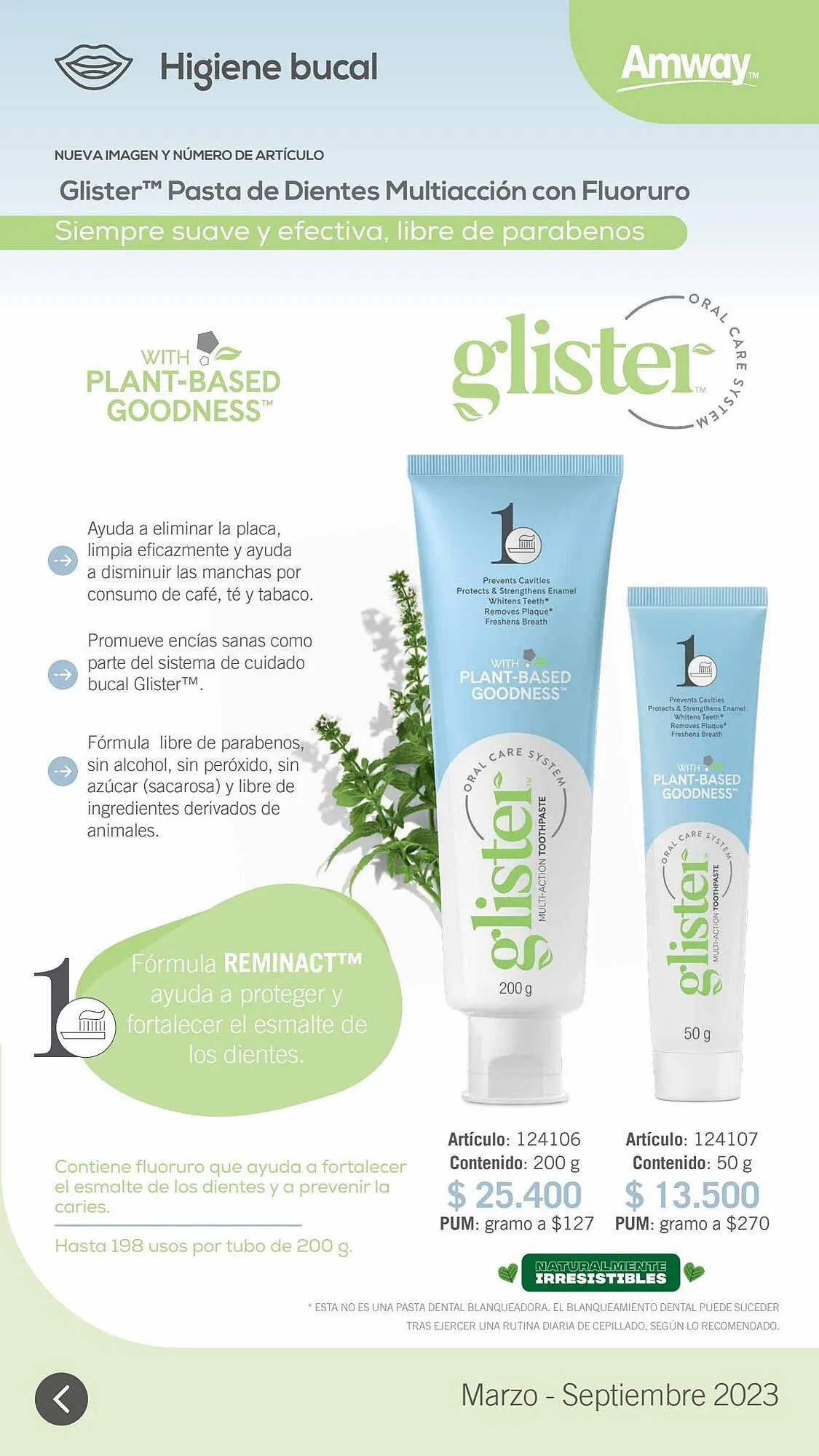 Catalogo de Catálogo Amway 14 de septiembre al 30 de septiembre 2023 - Pag 22