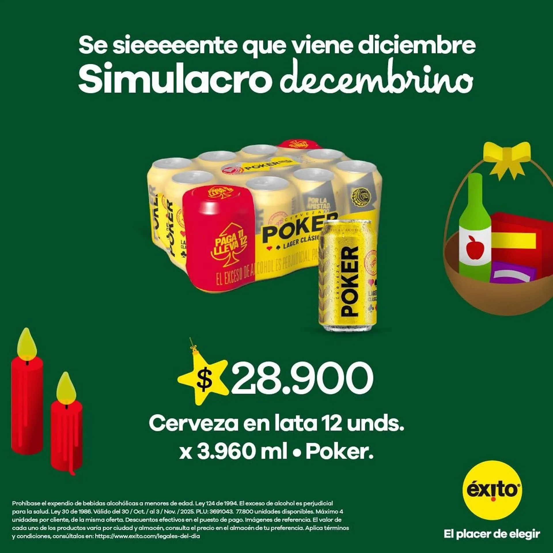 Catalogo de Catálogo Éxito 30 de octubre al 3 de noviembre 2025 - Pag 1