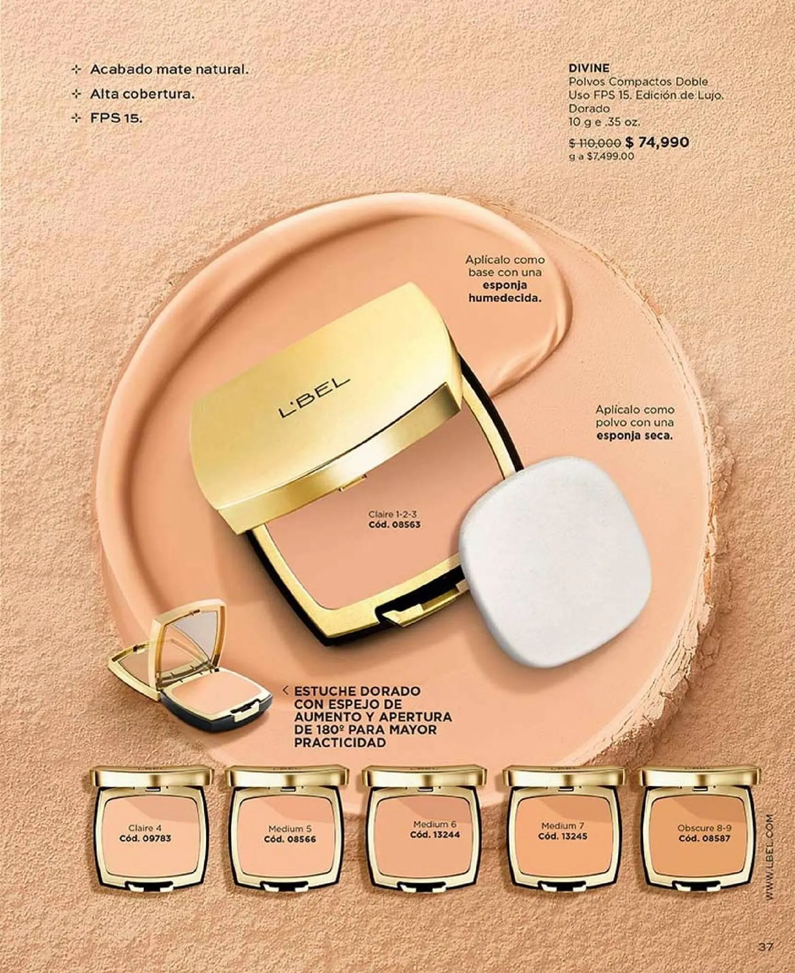 Catalogo de Catálogo L'bel 13 de octubre al 13 de noviembre 2025 - Pag 37