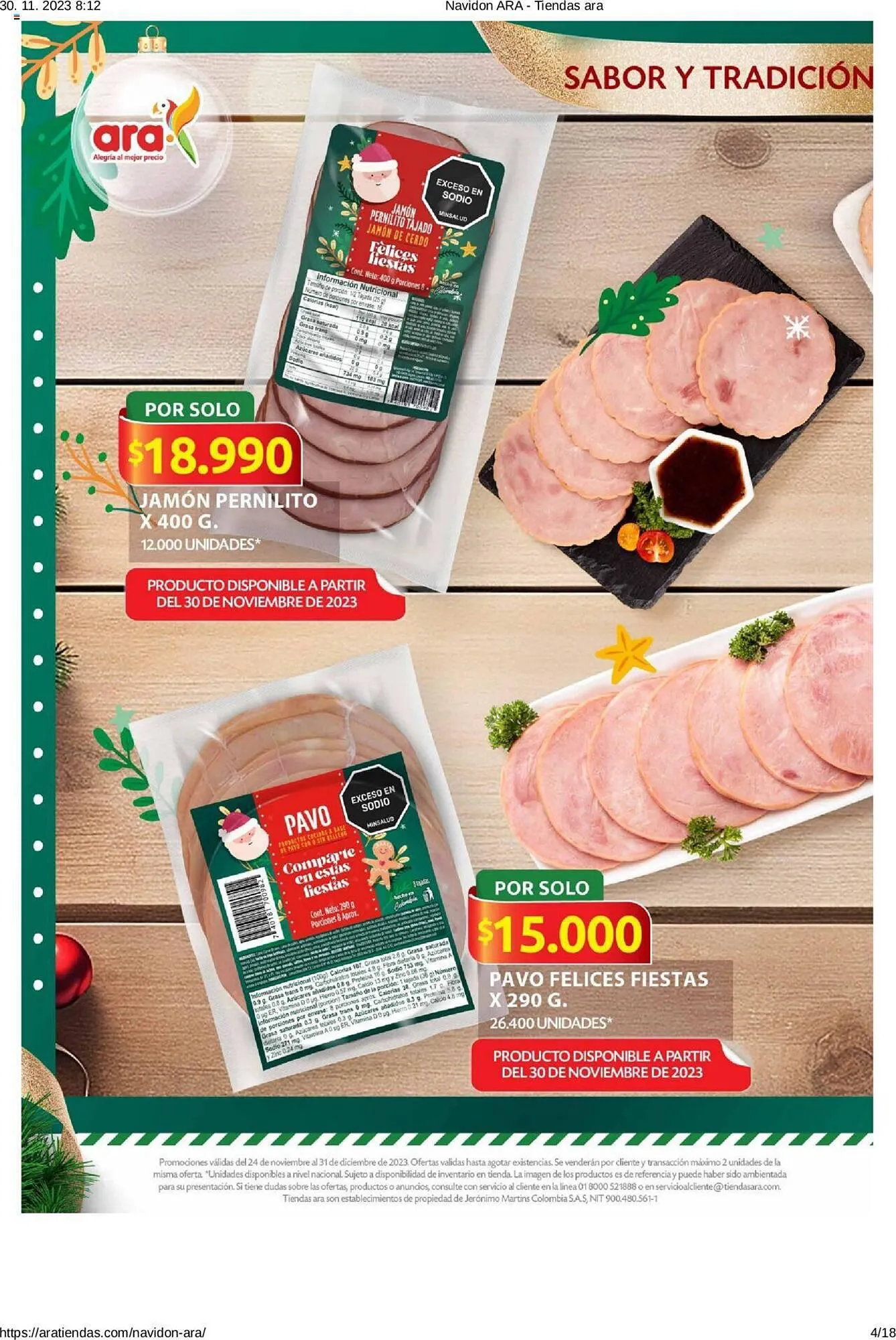 Catalogo de Catálogo Ara 24 de noviembre al 31 de diciembre 2023 - Pag 4