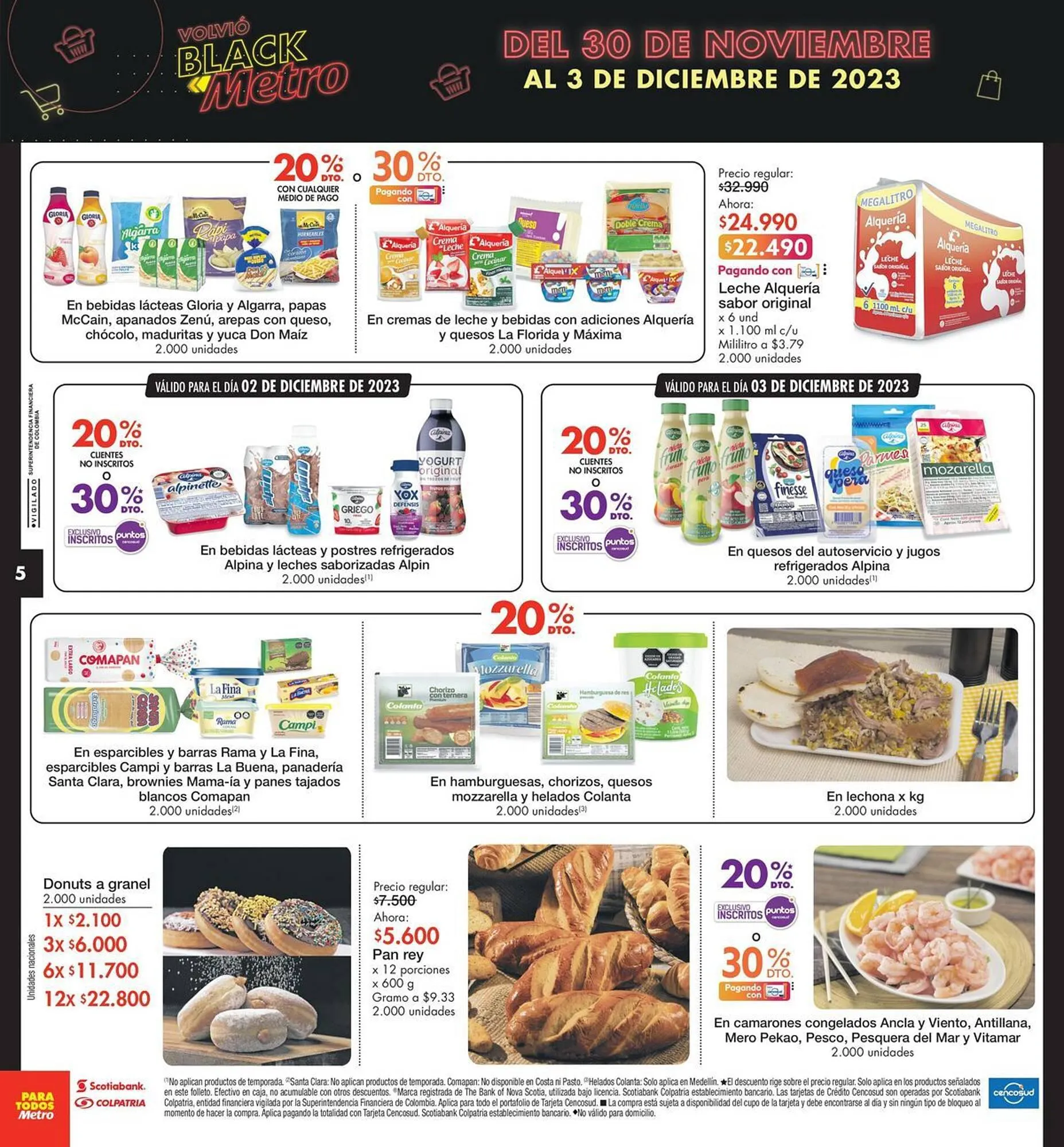 Catalogo de Catálogo Metro 30 de noviembre al 3 de diciembre 2023 - Pag 5