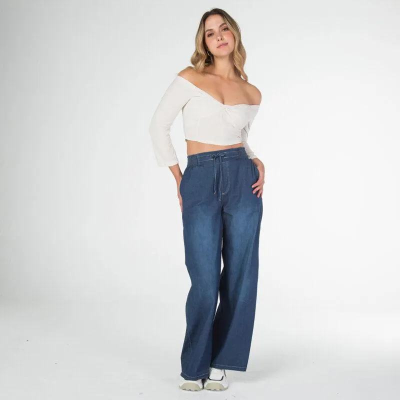 Jean Palazzo Pretina Encauchada Paraiso