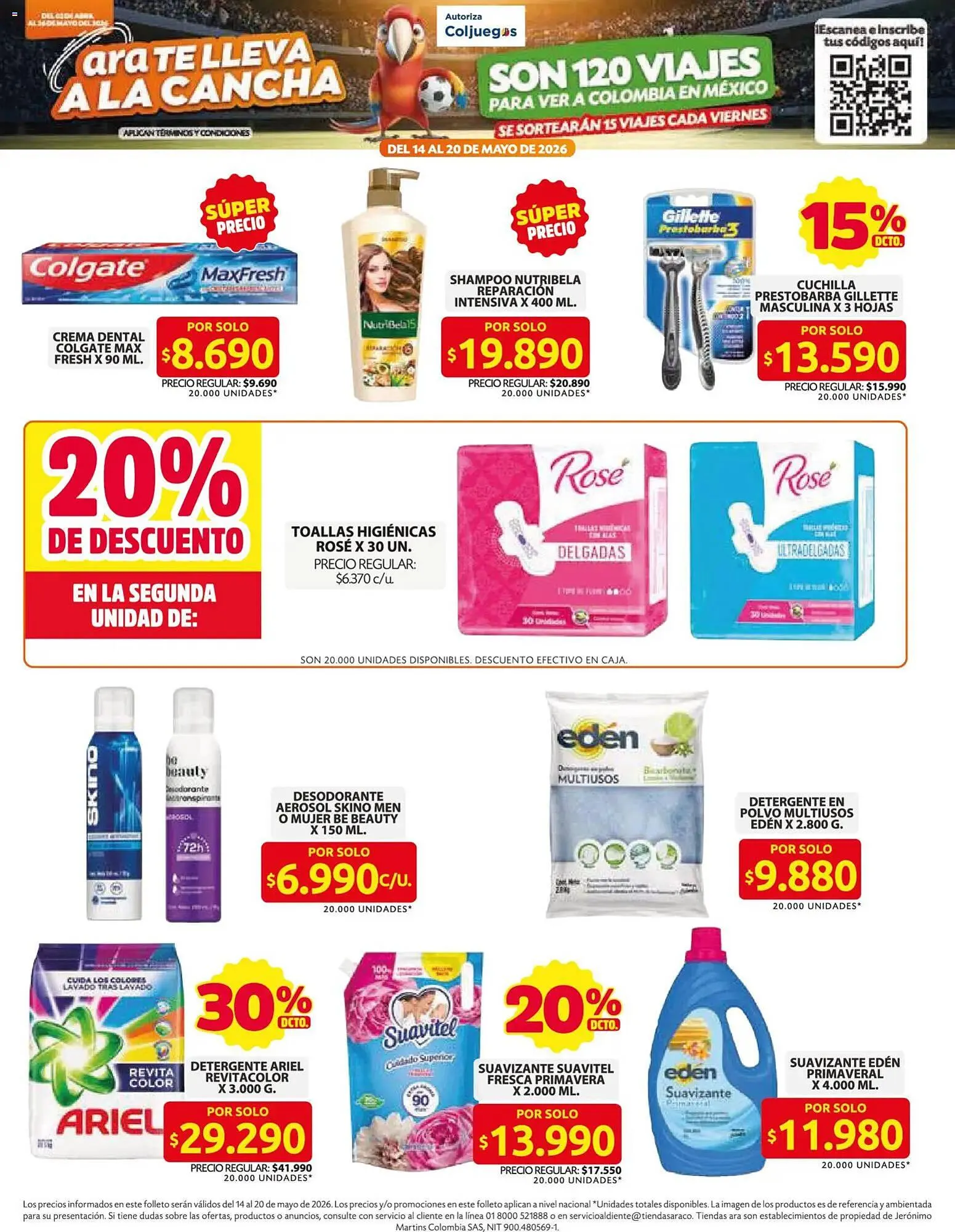 Catalogo de Catálogo Ara 14 de mayo al 21 de mayo 2026 - Pag 10
