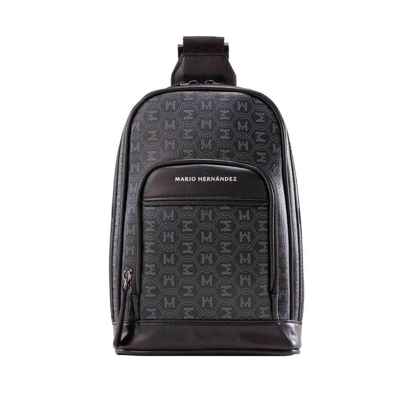 Morral sling sierra pequeño negro noche Palenque