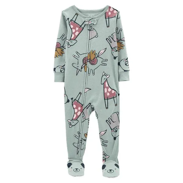Pijama Enteriza Estampada Niñas - Carter's