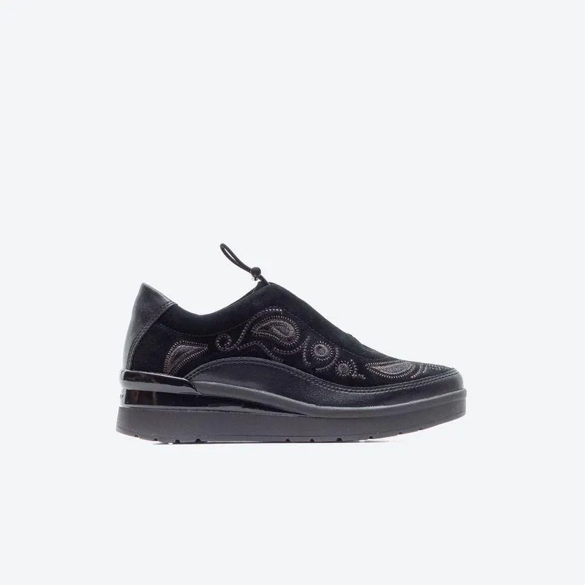 Zapato Casual Mujer Stonefly Z1il Negro