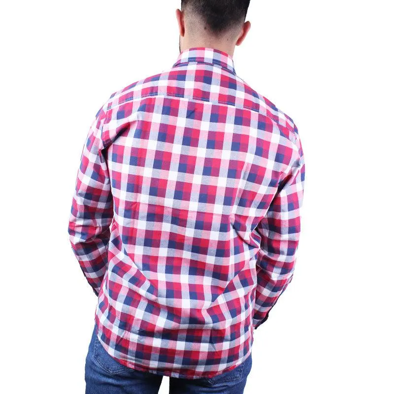 Camisa a cuadros para Hombre Lec Lee - Rojo