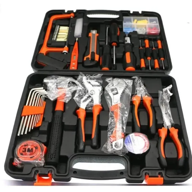 Juego De Herramientas Manuales X142 Piezas Kit Multi Usos