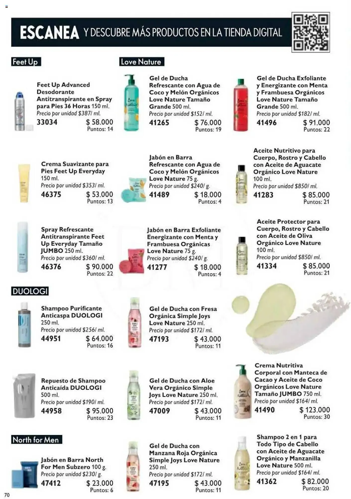 Catalogo de Catálogo Oriflame 1 de marzo al 21 de marzo 2025 - Pag 70