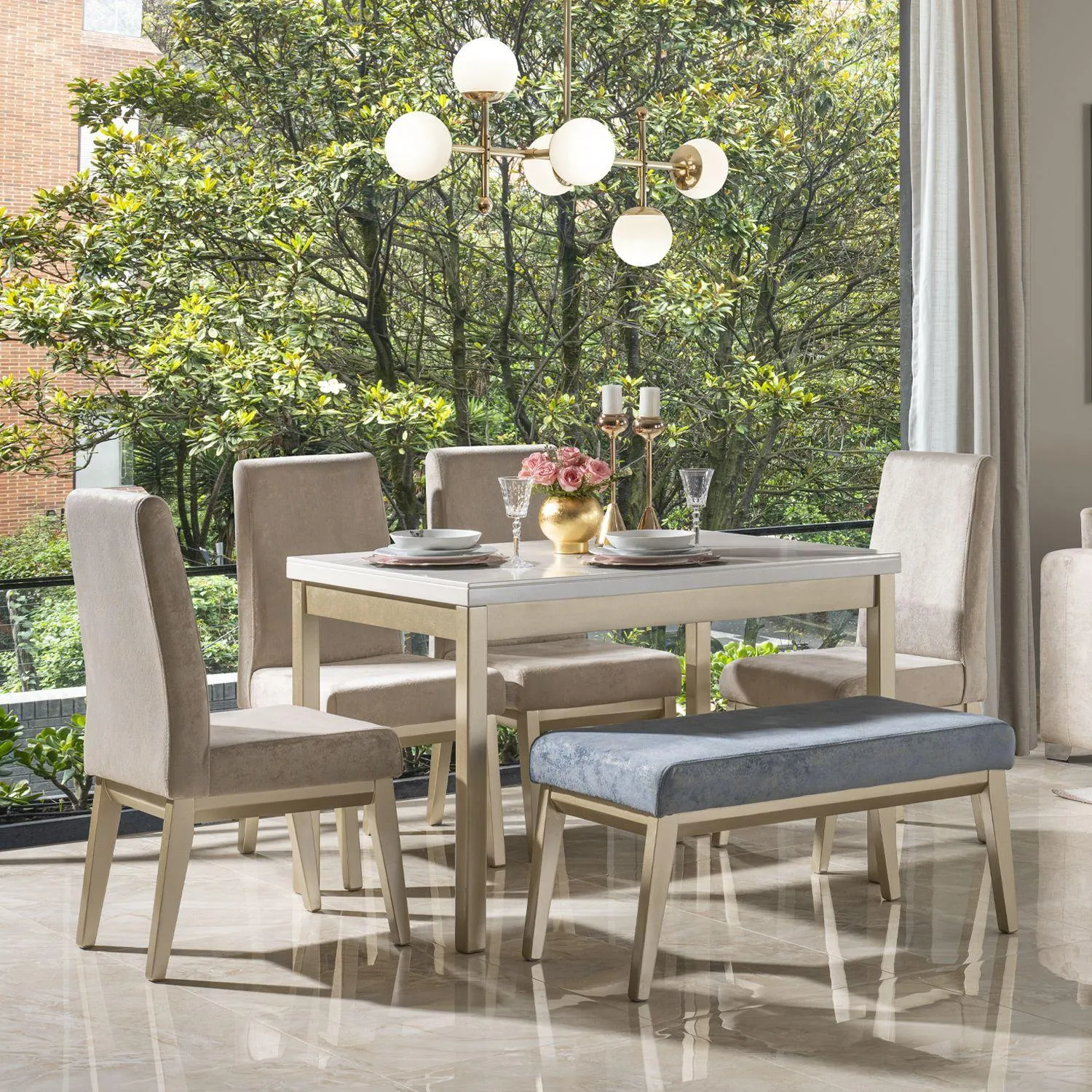 Comedor 6 Puestos Walcot