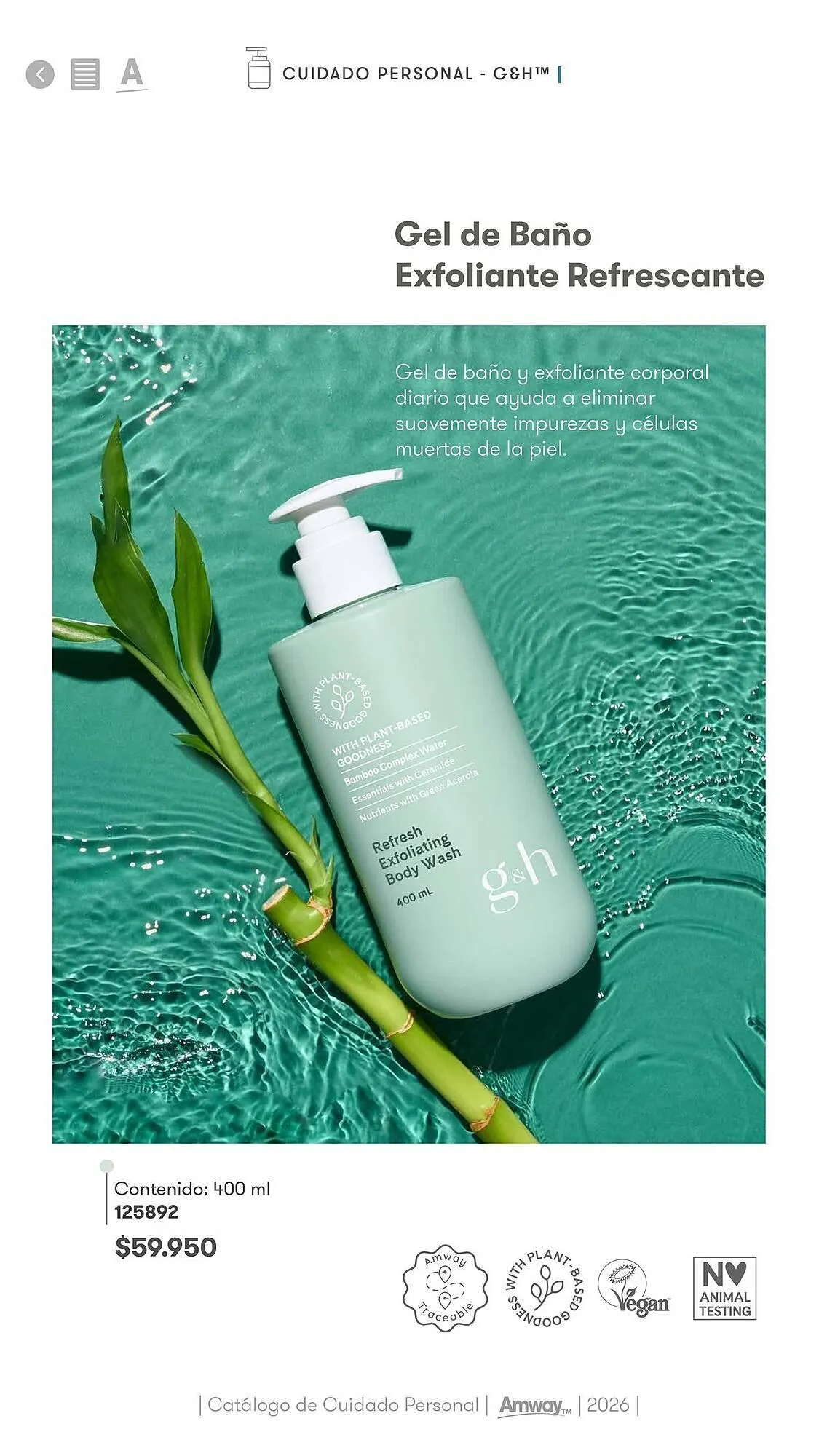 Catalogo de Catálogo Amway 26 de marzo al 31 de diciembre 2026 - Pag 25