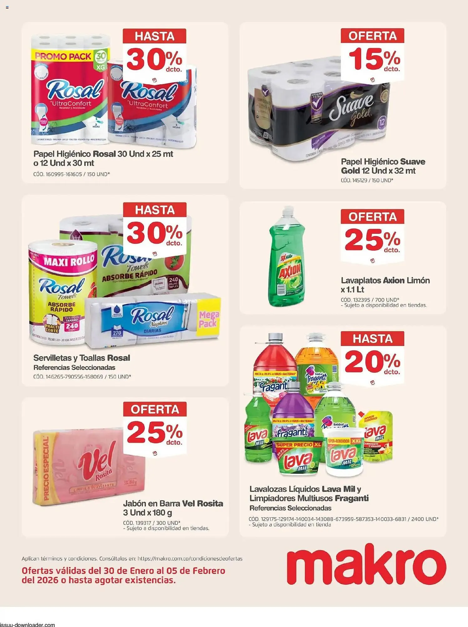 Catalogo de Catálogo Makro 30 de enero al 6 de febrero 2026 - Pag 17