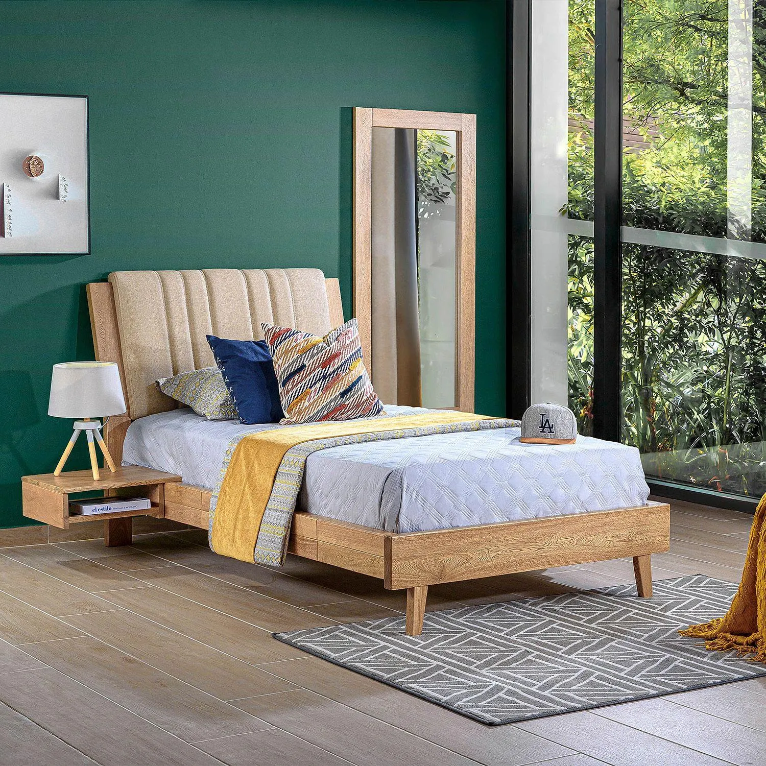 Alcoba 1.00 Piero Eurolino Marfil, Natural