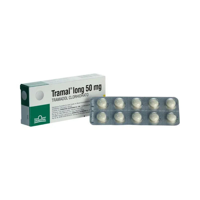 Tramal Long 50 Mg Caja X 10 Tabletas