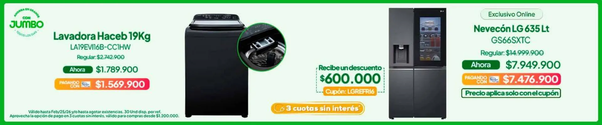 Catalogo de Catálogo Jumbo 23 de febrero al 26 de febrero 2026 - Pag 1