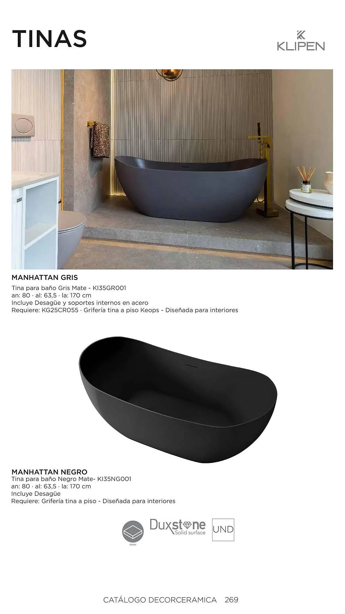 Catalogo de Catálogo Decorceramica 6 de noviembre al 6 de mayo 2025 - Pag 269