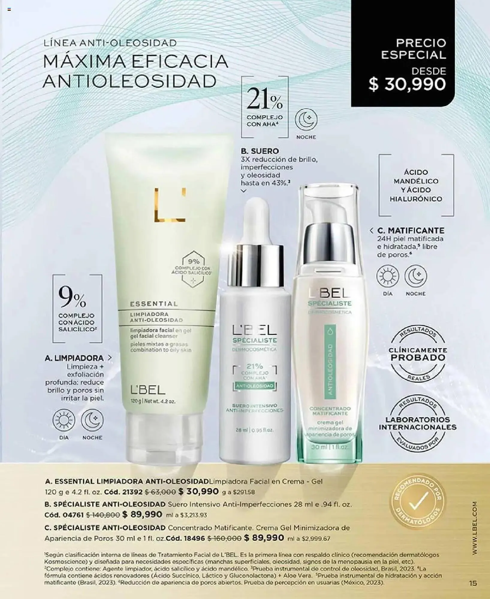 Catalogo de Catálogo L'bel 27 de mayo al 27 de julio 2025 - Pag 15