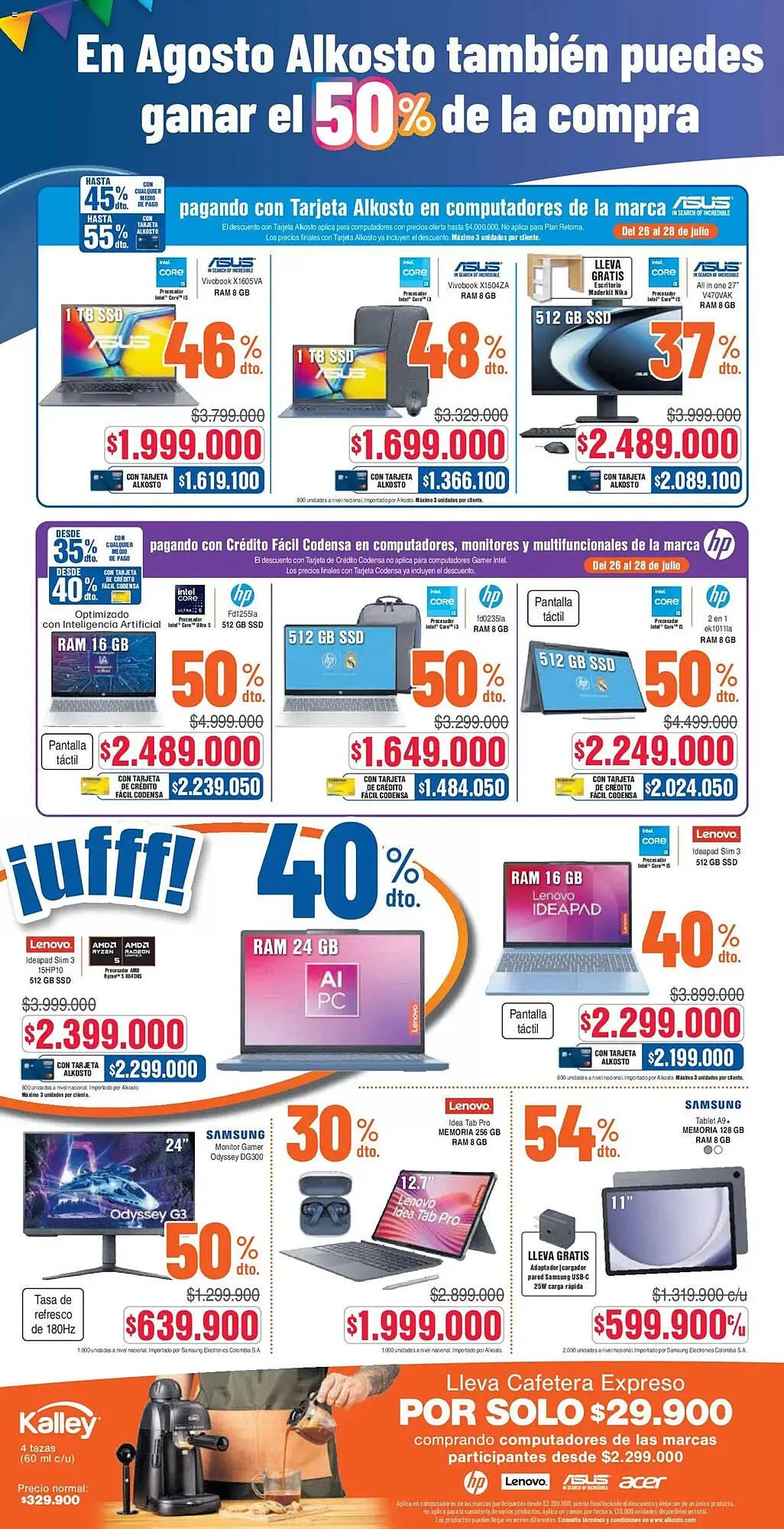 Catalogo de Catálogo Alkosto 28 de julio al 1 de agosto 2025 - Pag 10