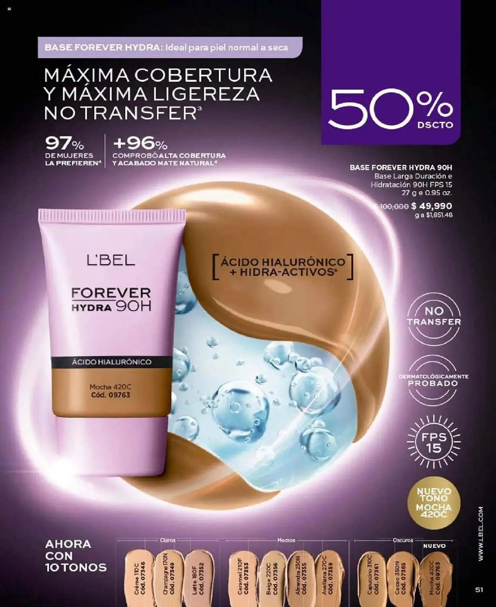 Catalogo de Catálogo L'bel 24 de septiembre al 1 de diciembre 2025 - Pag 51