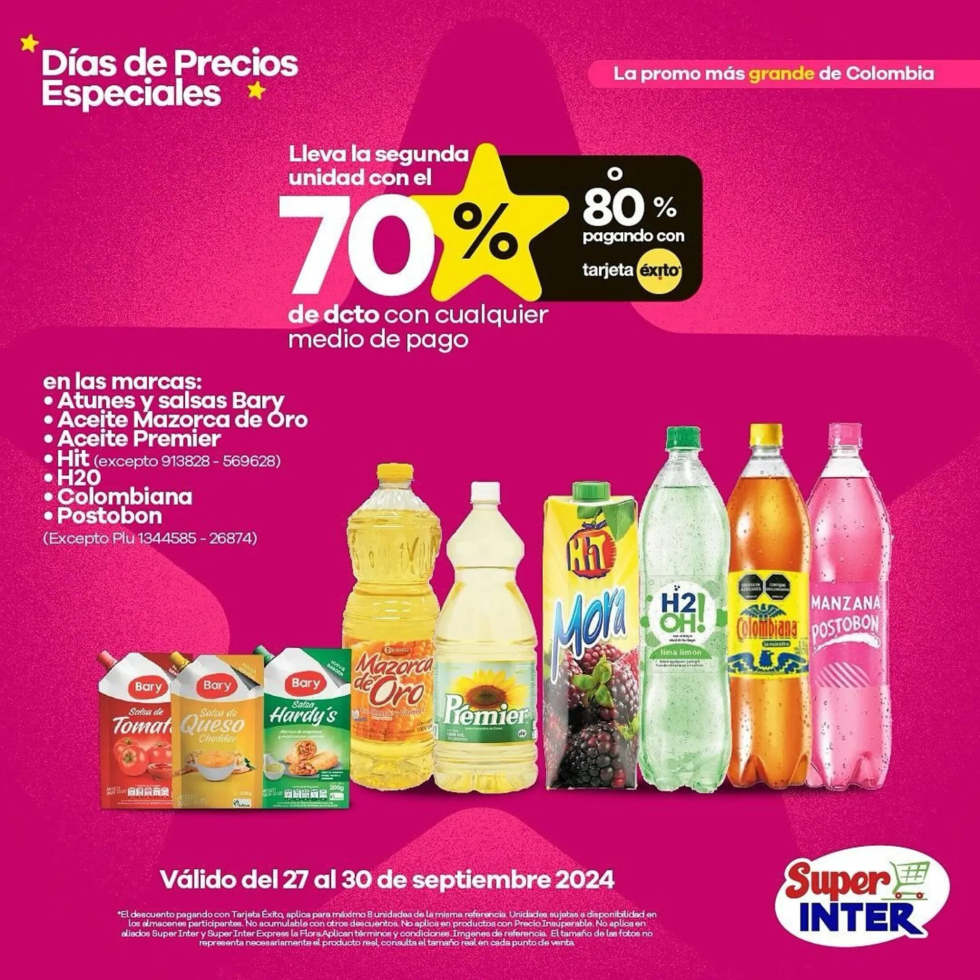 Catalogo de Catálogo Super Inter 27 de septiembre al 30 de septiembre 2024 - Pag 1