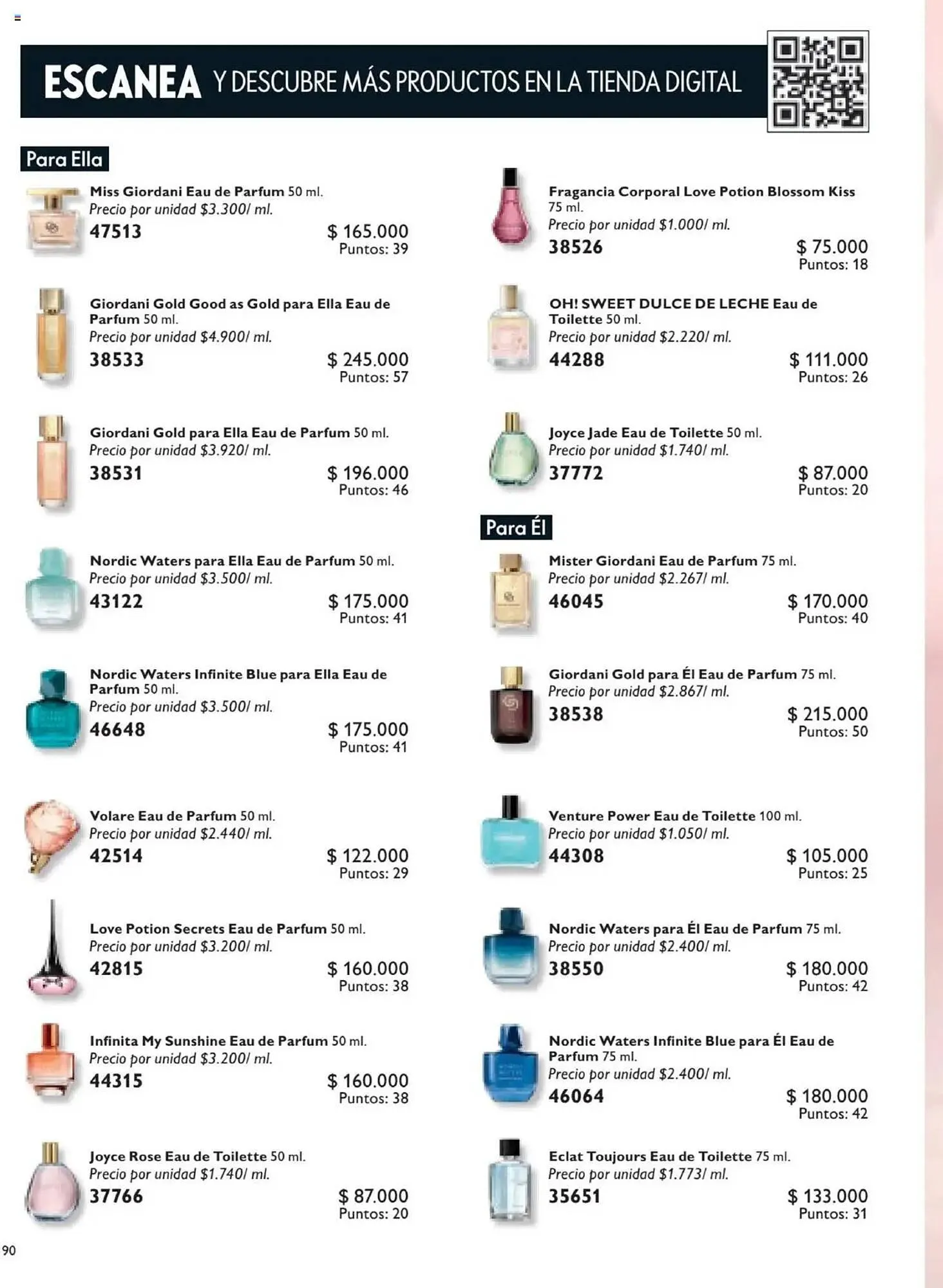 Catalogo de Catálogo Oriflame 2 de agosto al 23 de agosto 2025 - Pag 90
