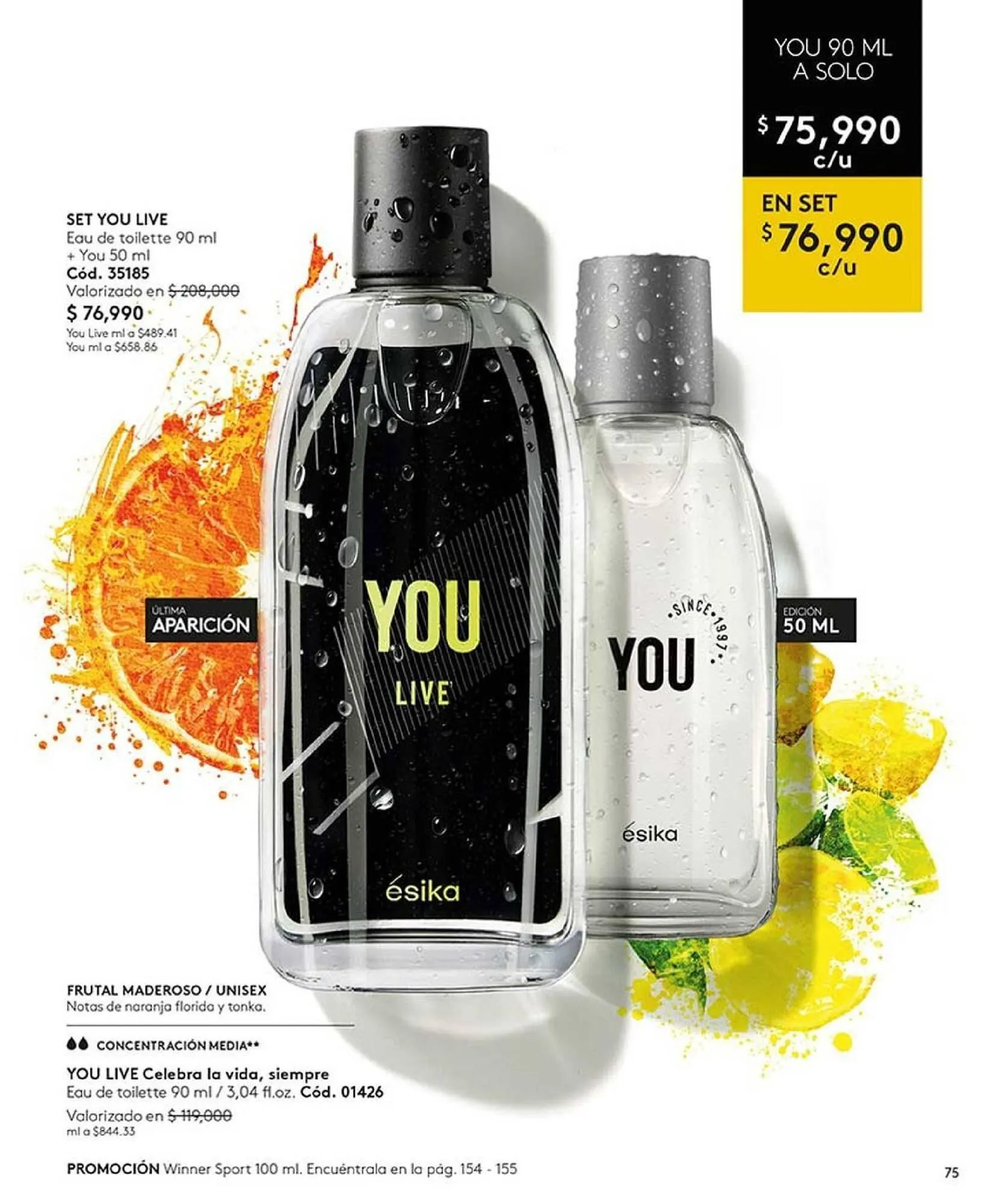 Catalogo de Catálogo Ésika 22 de enero al 28 de febrero 2026 - Pag 75