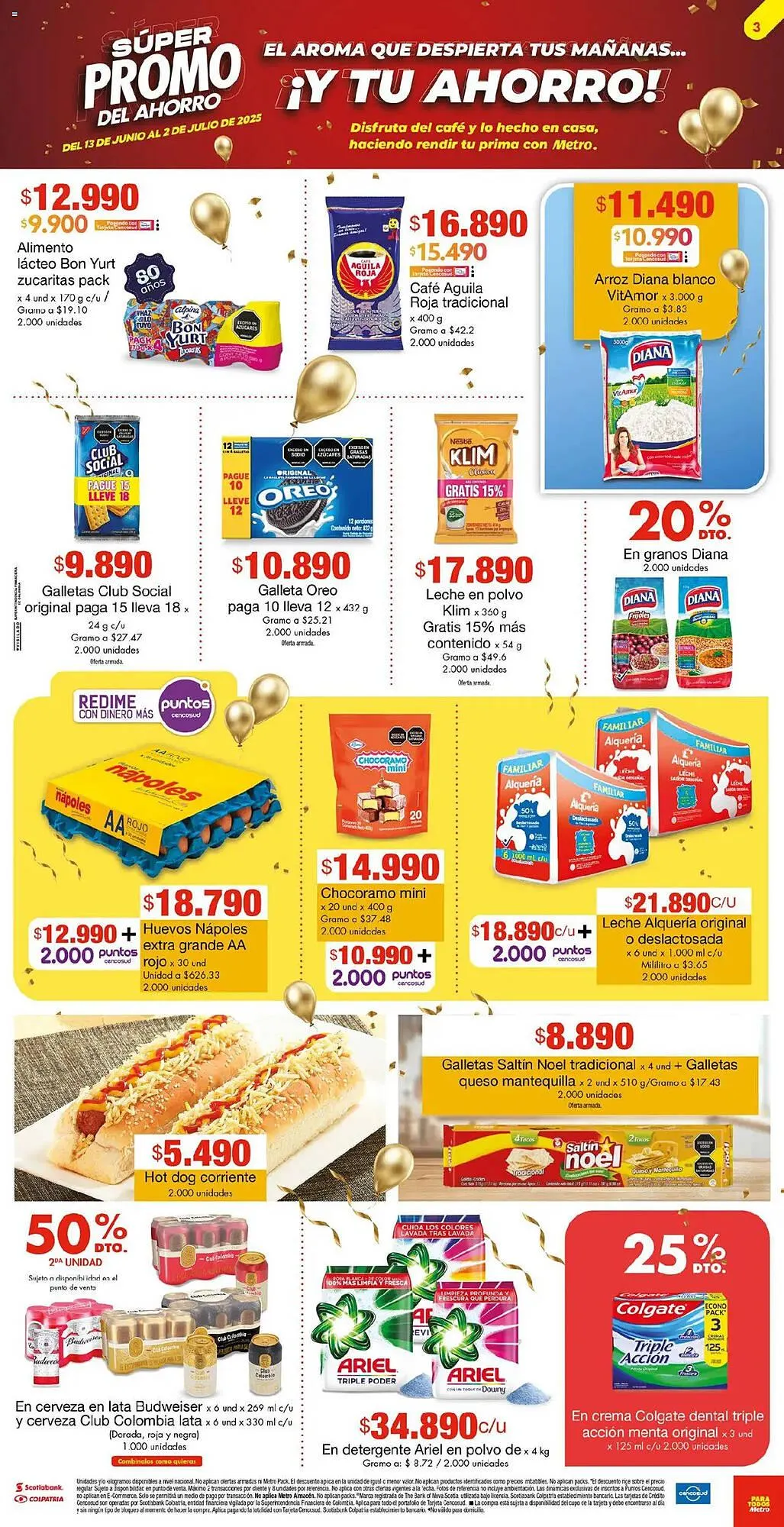 Catalogo de Catálogo Metro 13 de junio al 3 de julio 2025 - Pag 3