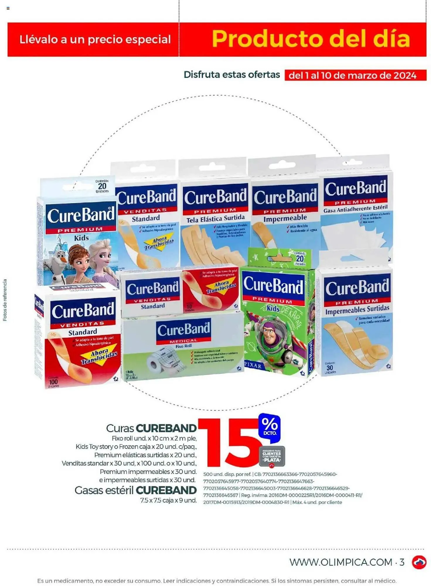 Catalogo de Catálogo Olímpica 1 de marzo al 31 de marzo 2024 - Pag 3