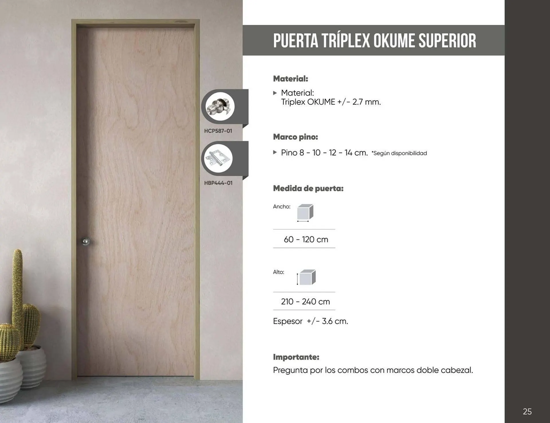 Catalogo de Catálogo Madecentro 31 de octubre al 6 de noviembre 2025 - Pag 25