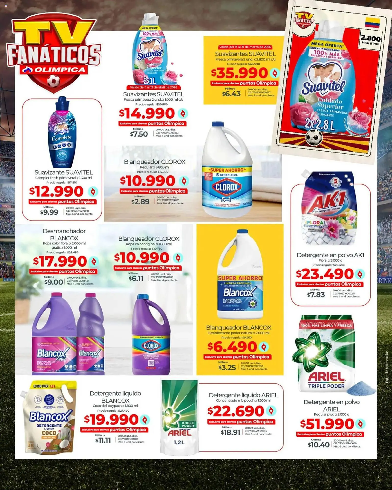 Catalogo de Catálogo Olímpica 13 de marzo al 13 de abril 2026 - Pag 9