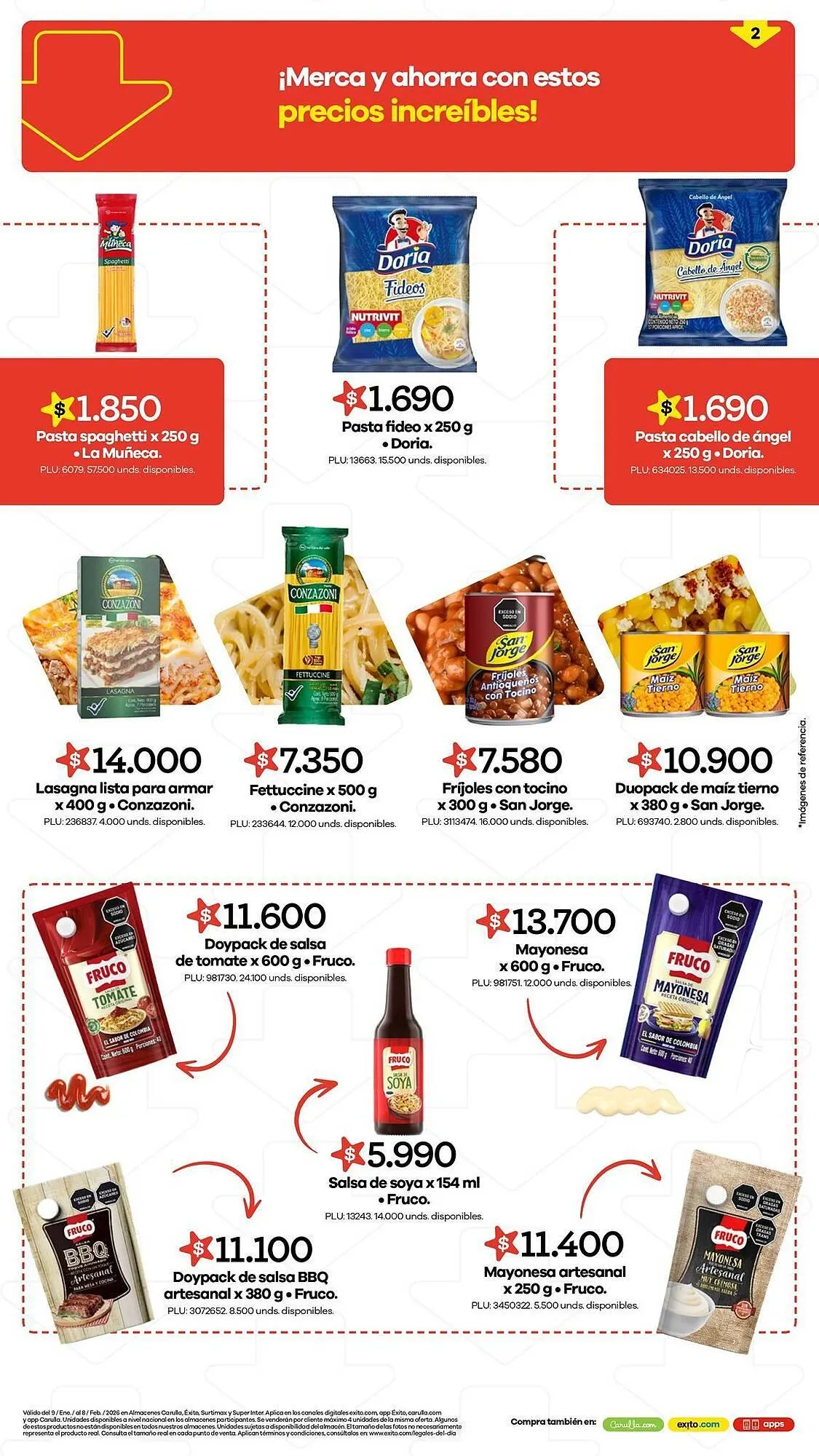 Catalogo de Catálogo Carulla 14 de enero al 8 de febrero 2026 - Pag 2