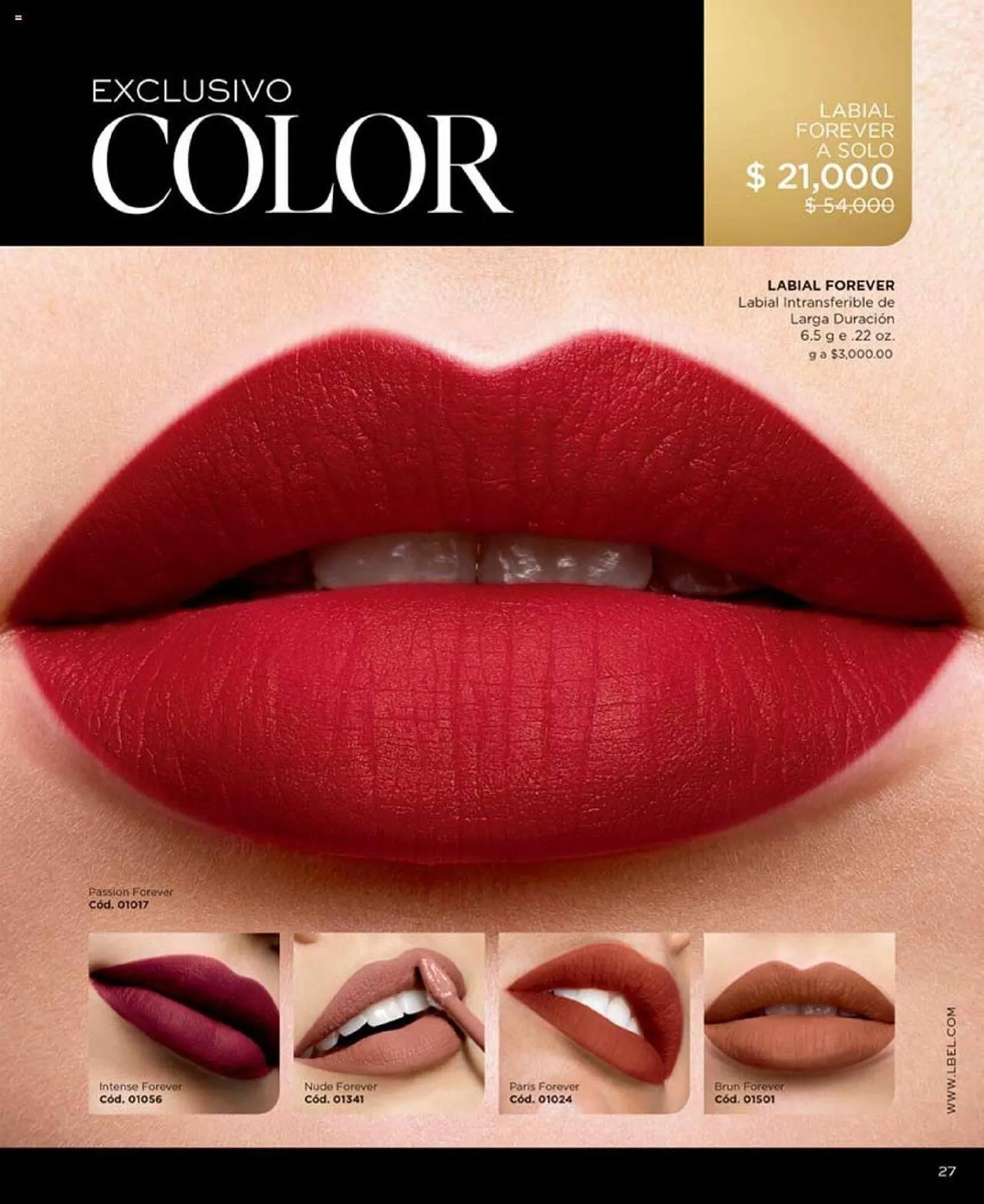 Catalogo de Catálogo L'bel 21 de agosto al 10 de septiembre 2023 - Pag 27