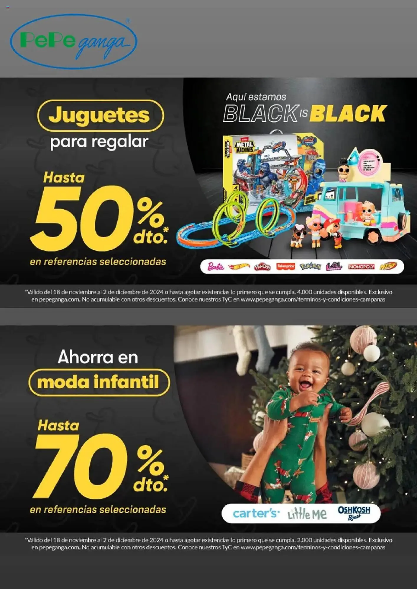 Catalogo de Catálogo Pepe Ganga 18 de noviembre al 2 de diciembre 2024 - Pag 4