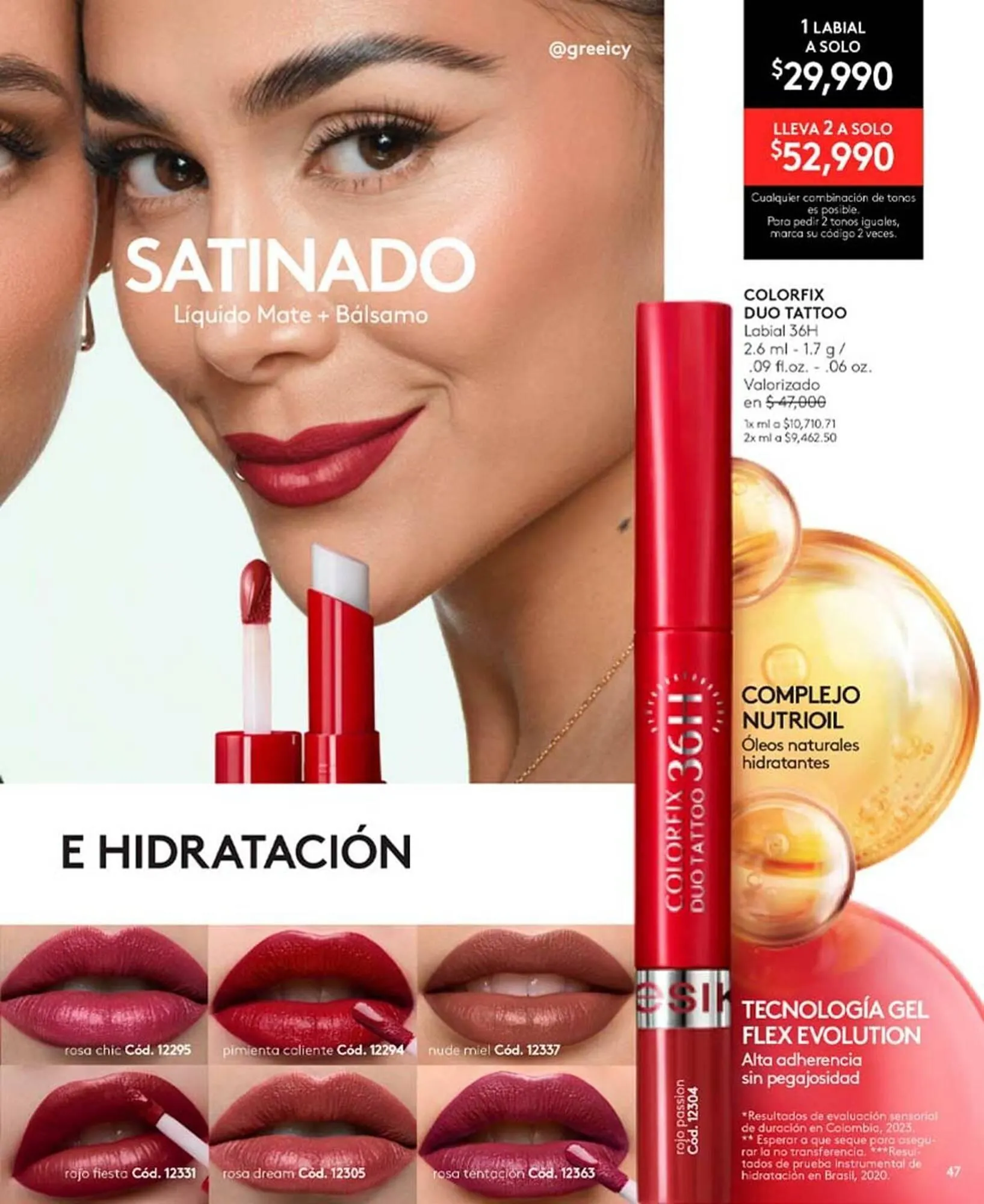 Catalogo de Catálogo Ésika 24 de marzo al 26 de abril 2026 - Pag 47