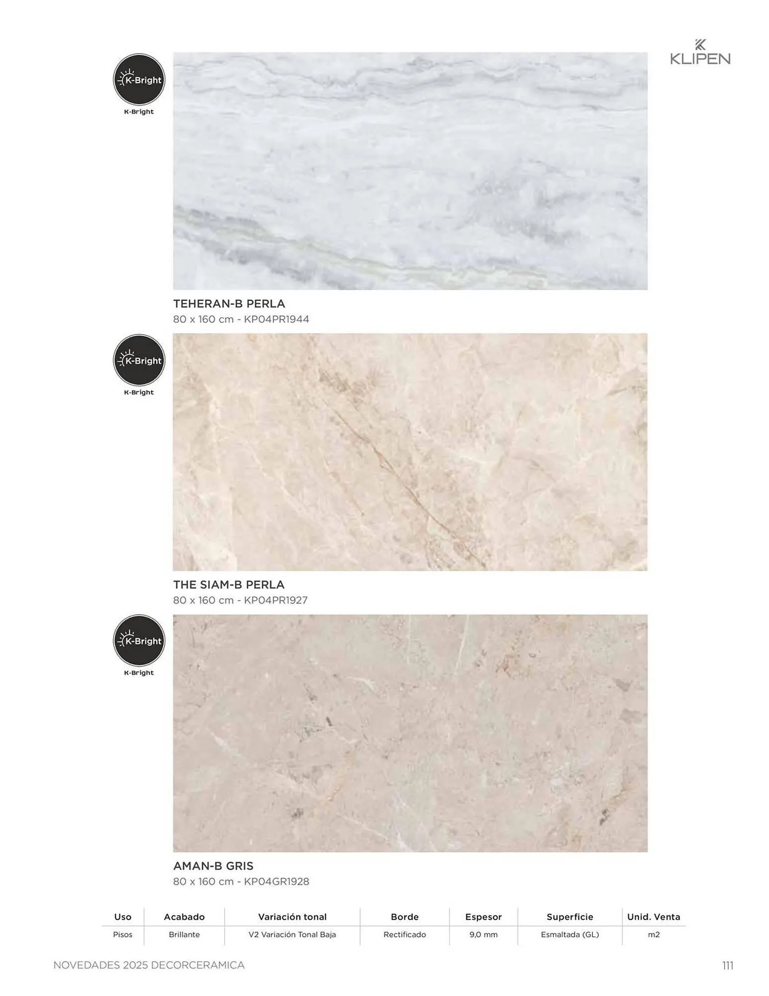 Catalogo de Catálogo Decorceramica 9 de diciembre al 31 de diciembre 2025 - Pag 111