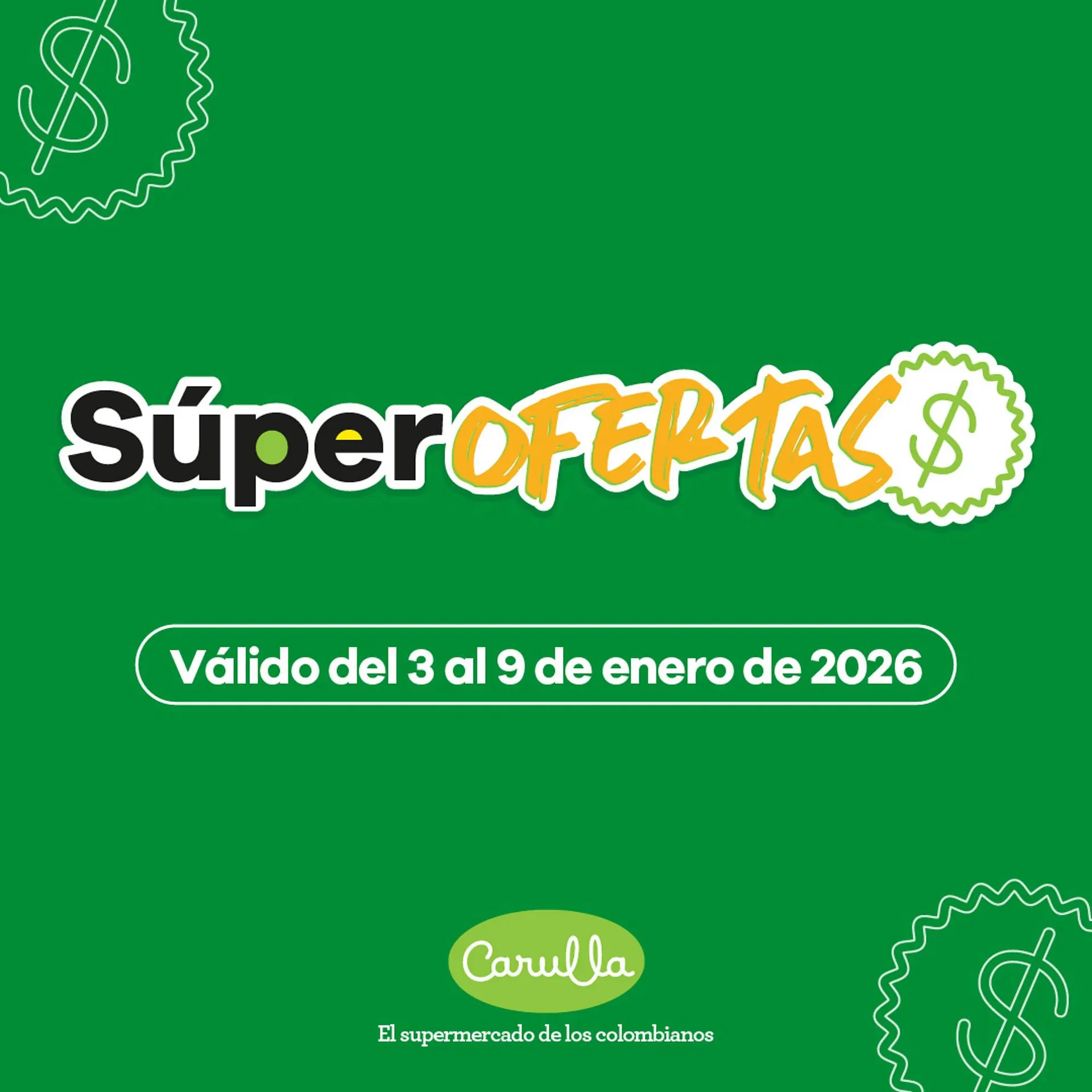 Catalogo de Catálogo Carulla 3 de enero al 9 de enero 2026 - Pag 1