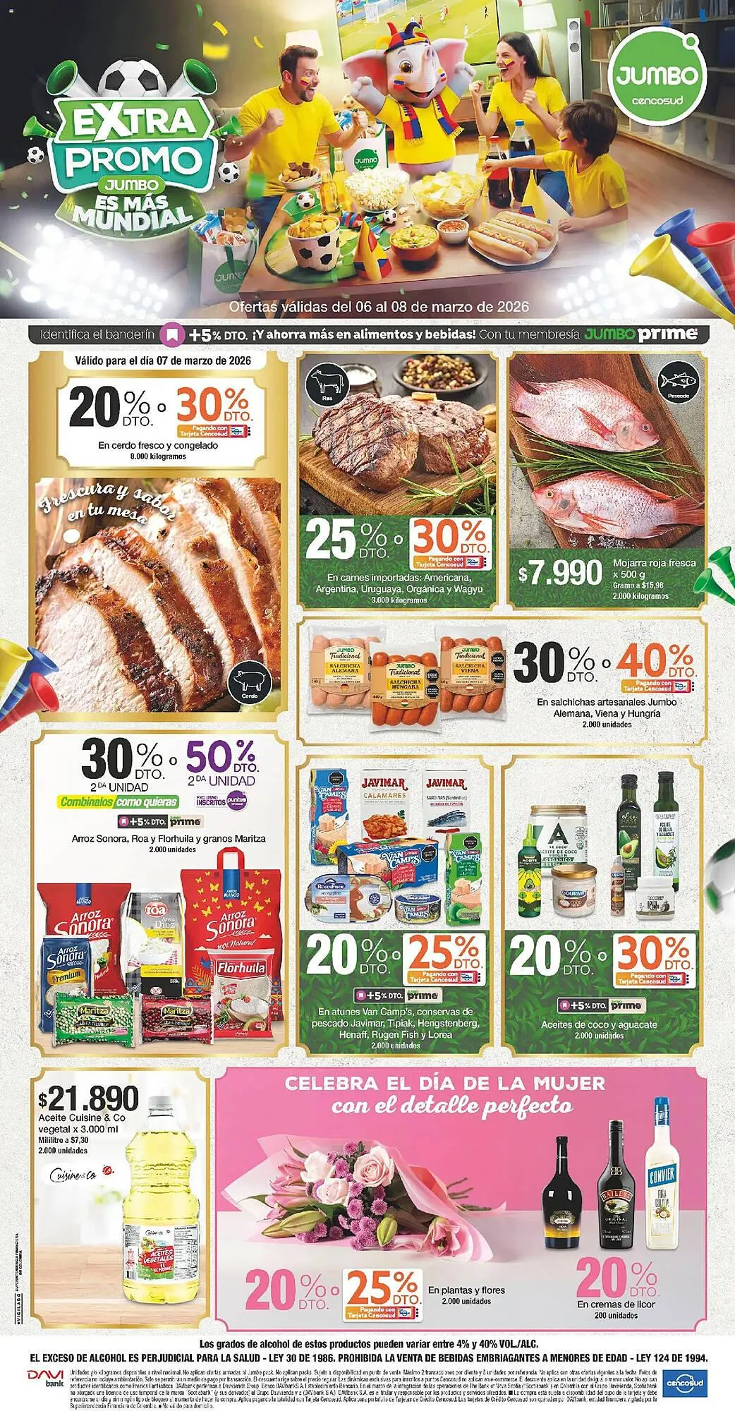 Catalogo de Catálogo Jumbo 6 de marzo al 9 de marzo 2026 - Pag 1