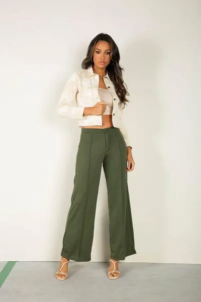 PANTALON BOTA AMPLIA Verde